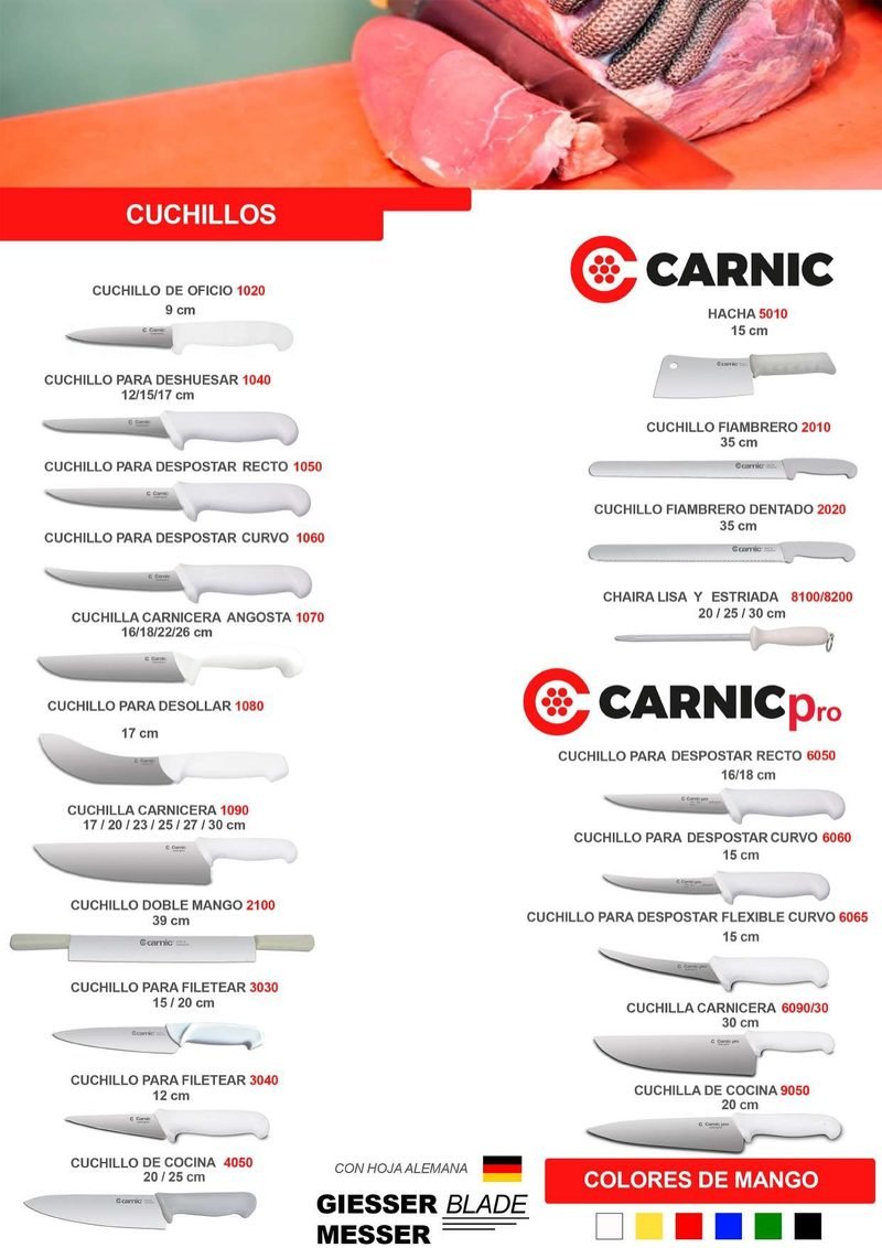 Carnic · Cuchillos