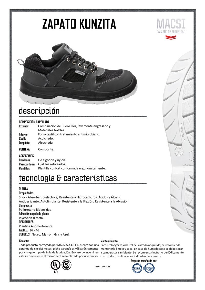 Zapato Kunzita MACSI